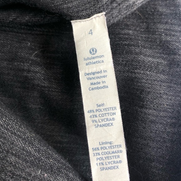 Lululemon Heathered Yoga Pants - Picture 3 of 3